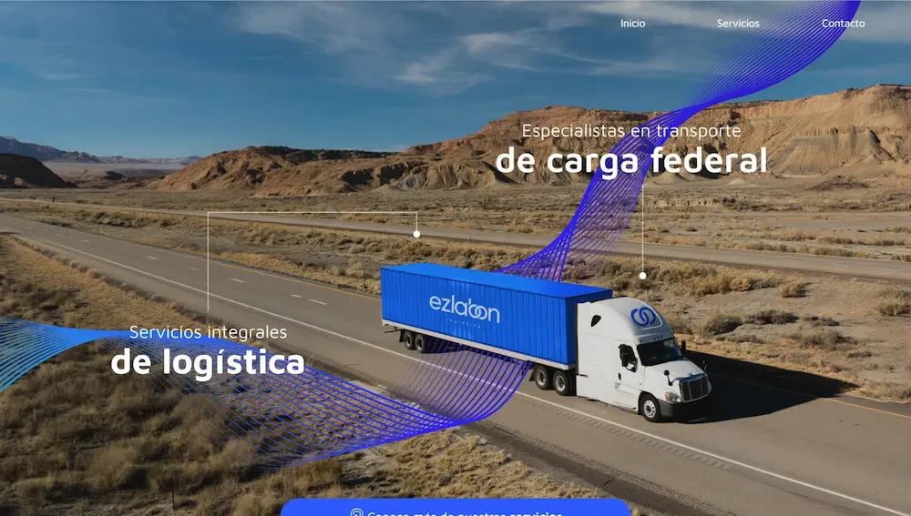 Sitio web de Ezlabon desarrollado por Rizcode